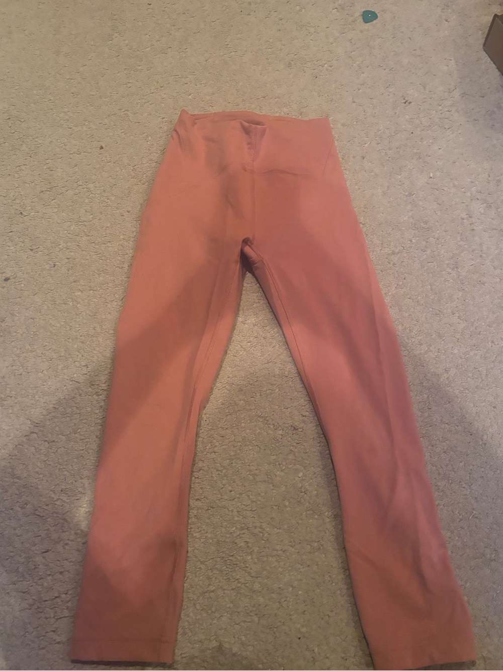 Kids High-Waist Leggings in Dusty Rose